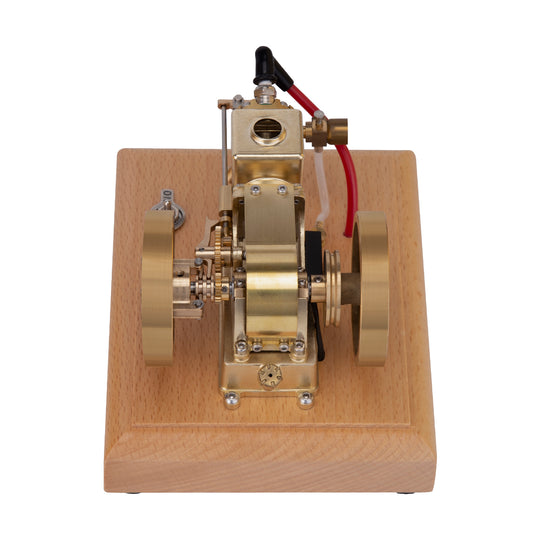 Moteur à essence horizontal 4 temps refroidi par eau évaporée M17 1,6 cc Mini Micro Hit and Miss, modèle de moteur à combustion interne 