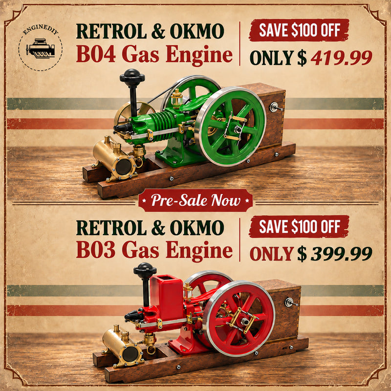 OKMO B03 & B04 Gas Engine Model