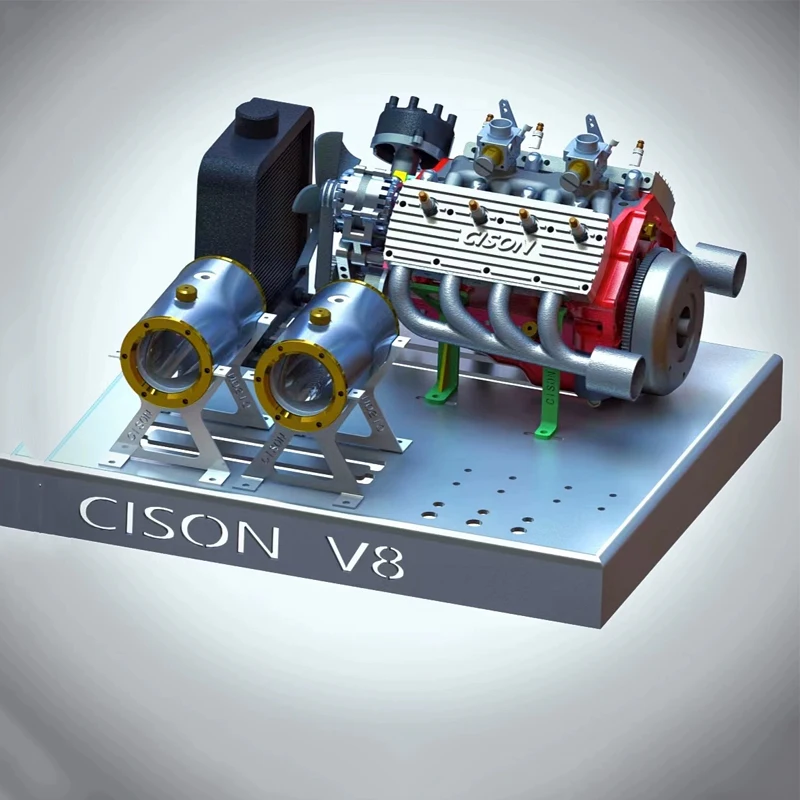 cison v8 engine model kit that works build your own v8 engine small block chevrolet ford