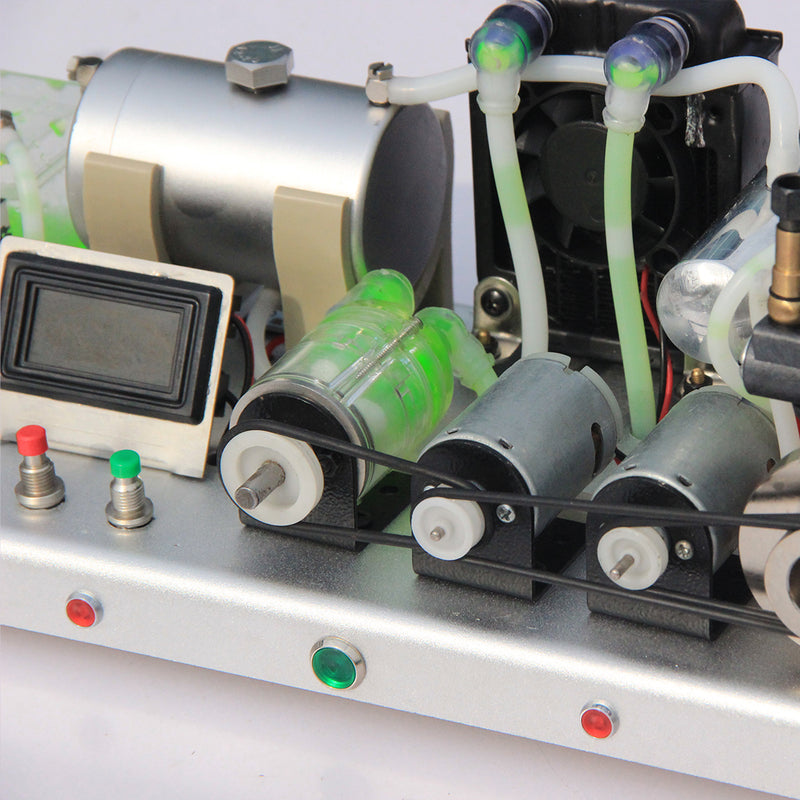 water-cooled methanol engine model with dual generators & digital monitoring