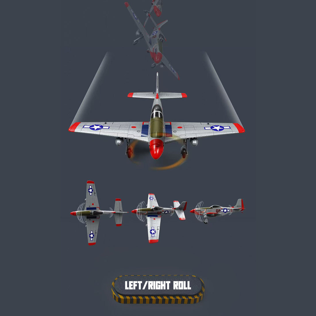 1/16 scale 2.4g brushless 685mm wingspan rc epp fixed wing aircraft model with 3 flight modes gift for boys