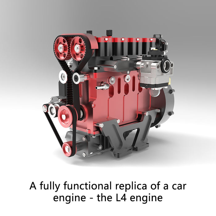 4 Cc Engine ENJOMOR L4 Engine GS-L4 36cc DOHC Inline 4 Cylinder 4 Stroke Water-Coo ...