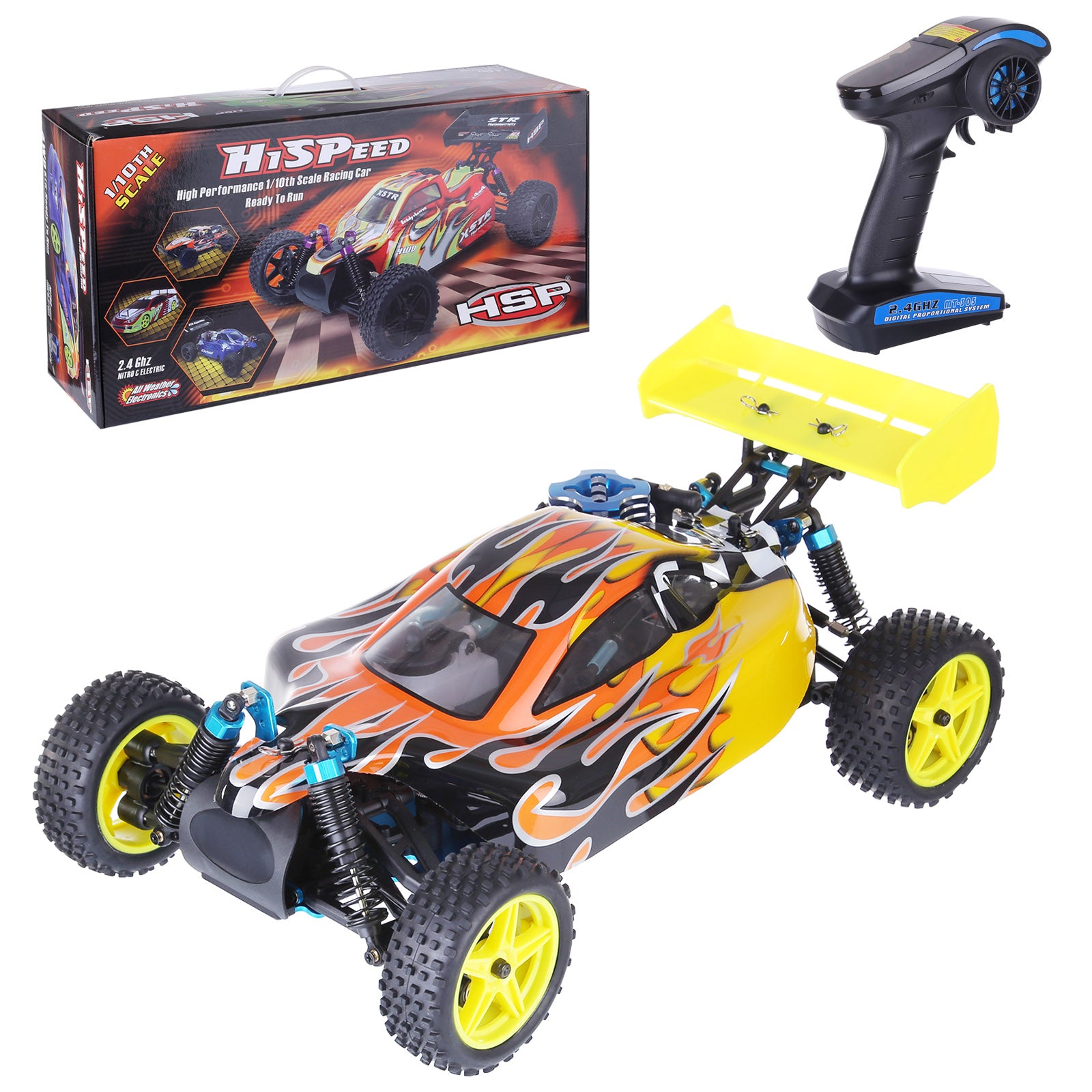 HSP 94166 RC Car 1/10 Nitro Gas Powered RC Truck Vehicle