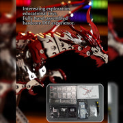 thunder pterosaur 3d metal mechanical bionic assembly model kit
