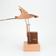 wooden manta ray bionic marine biological dynamic model