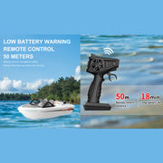 1/12 scale 2.4g 8km/h rc karting boat model rtr version