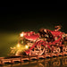 3d wooden steampunk victorian steam train model building kit 800+pcs with led light