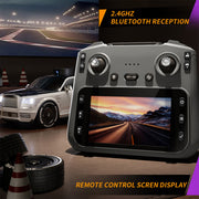 1/20 scale fpv rc car with screen controller, 720p hd camera, 270° rotating camera, one-key drift-rtr version