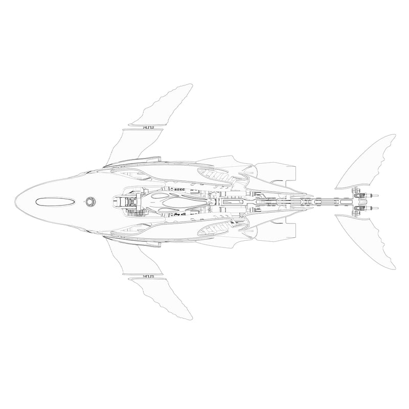 3d metal mechanical humpback whale model kit– diy marine creature assembly puzzle toy