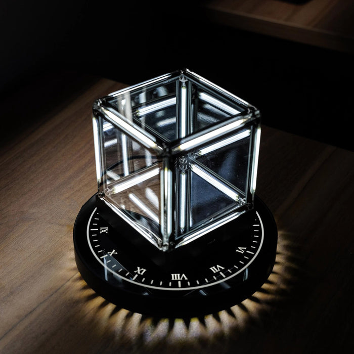 Magnetic Levitation Cube Desk Decor - EngineDIY