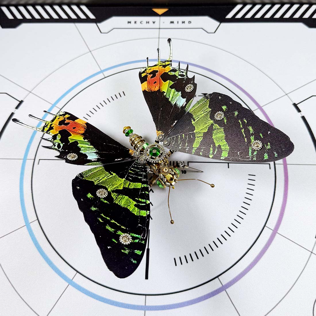 3D Metal Mechanical Steampunk Butterfly Model Kit