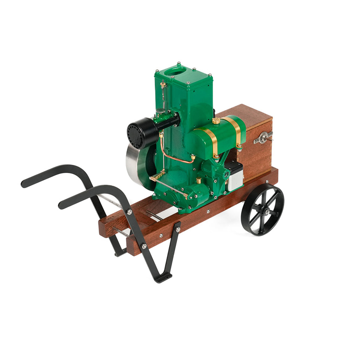 RETROL & OKMO D Type Stationary Miniature Gasoline Internal Combustion Engine Model Centennial Anniversary Edition - EngineDIY