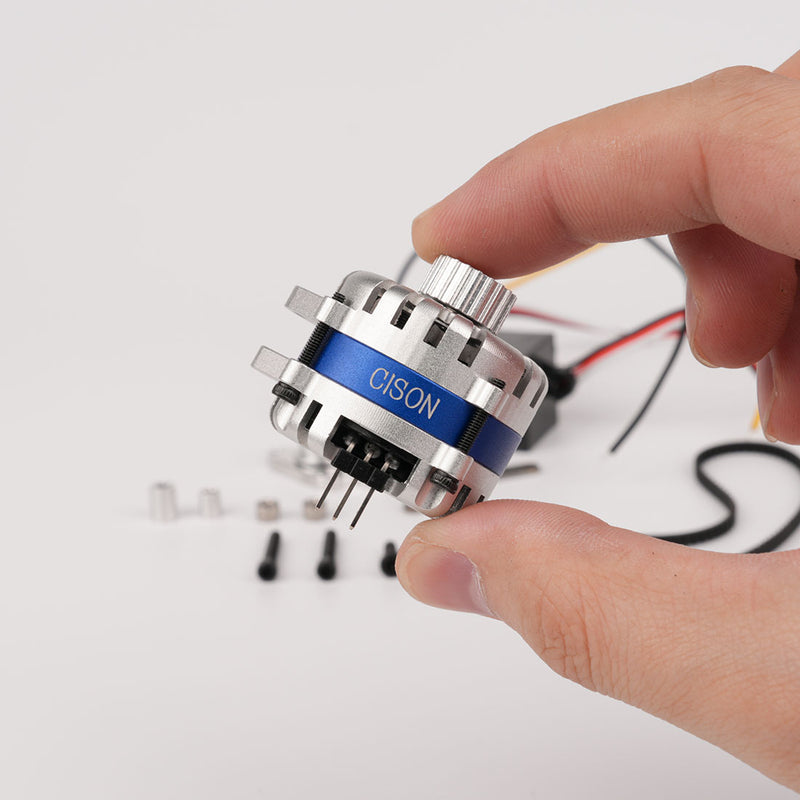 CISON Mini DC Generator + Rectifier + Fixed Bracket DIY Modification Accessory Set for CISON Four Cylinder Engine Models - EngineDIY
