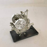 single cylinder stirling engine model with flying bird design