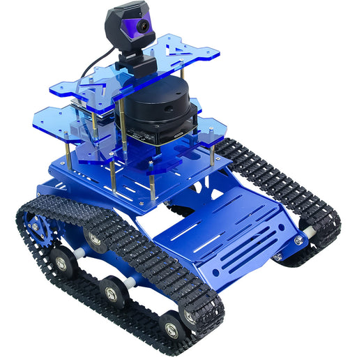 ROS Intelligent Tracked Robot Car Kit with LiDAR SLAM, Autonomous Navigation & Path Planning - EngineDIY