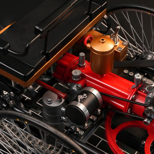 teching world's 1st automobile