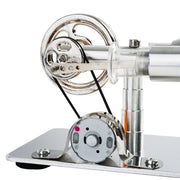 t-type single cylinder stirling engine model