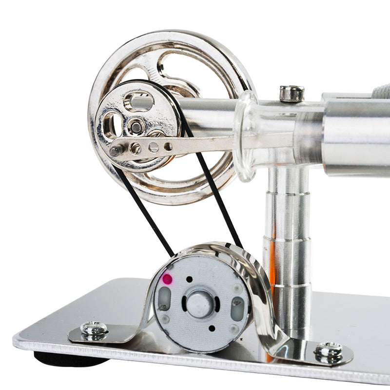 t-type single cylinder stirling engine model