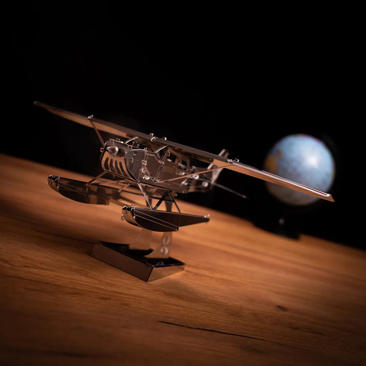 3d metal aircraft model kit, collectible desktop display for aviation lovers-81pcs