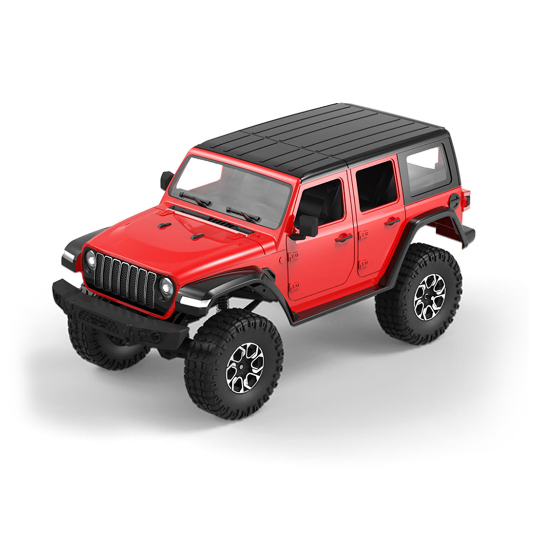 1/24 Scale 2.4G Full-Time 4WD Full-Proportional RC Off-Road Car Miniature Model Gifts