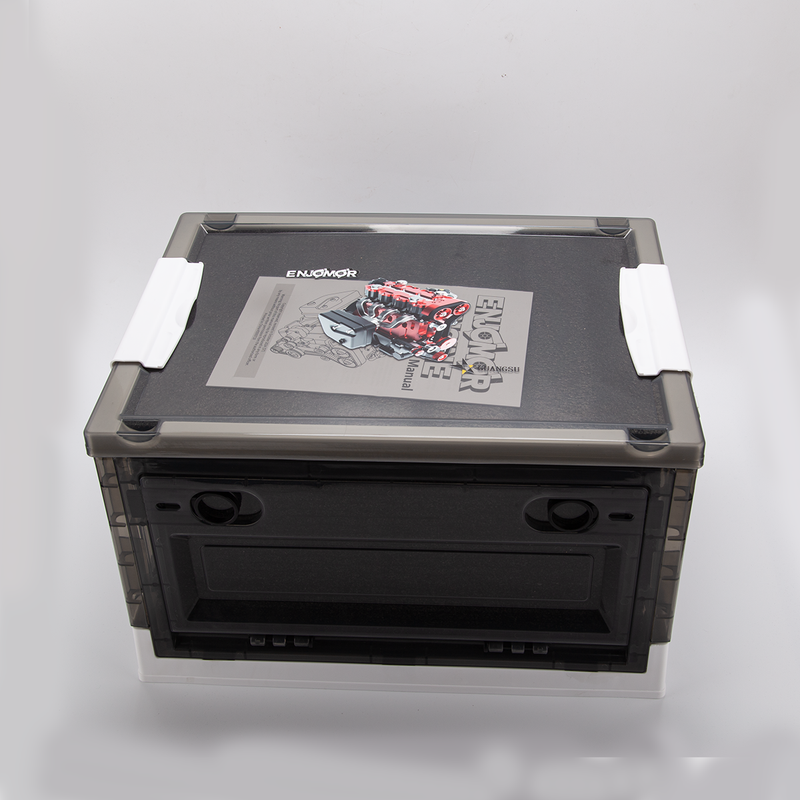 ENJOMOR GS-L4 36cc DOHC L4 Gasoline Engine with Starter Kit and Base - One Key Start - EngineDIY