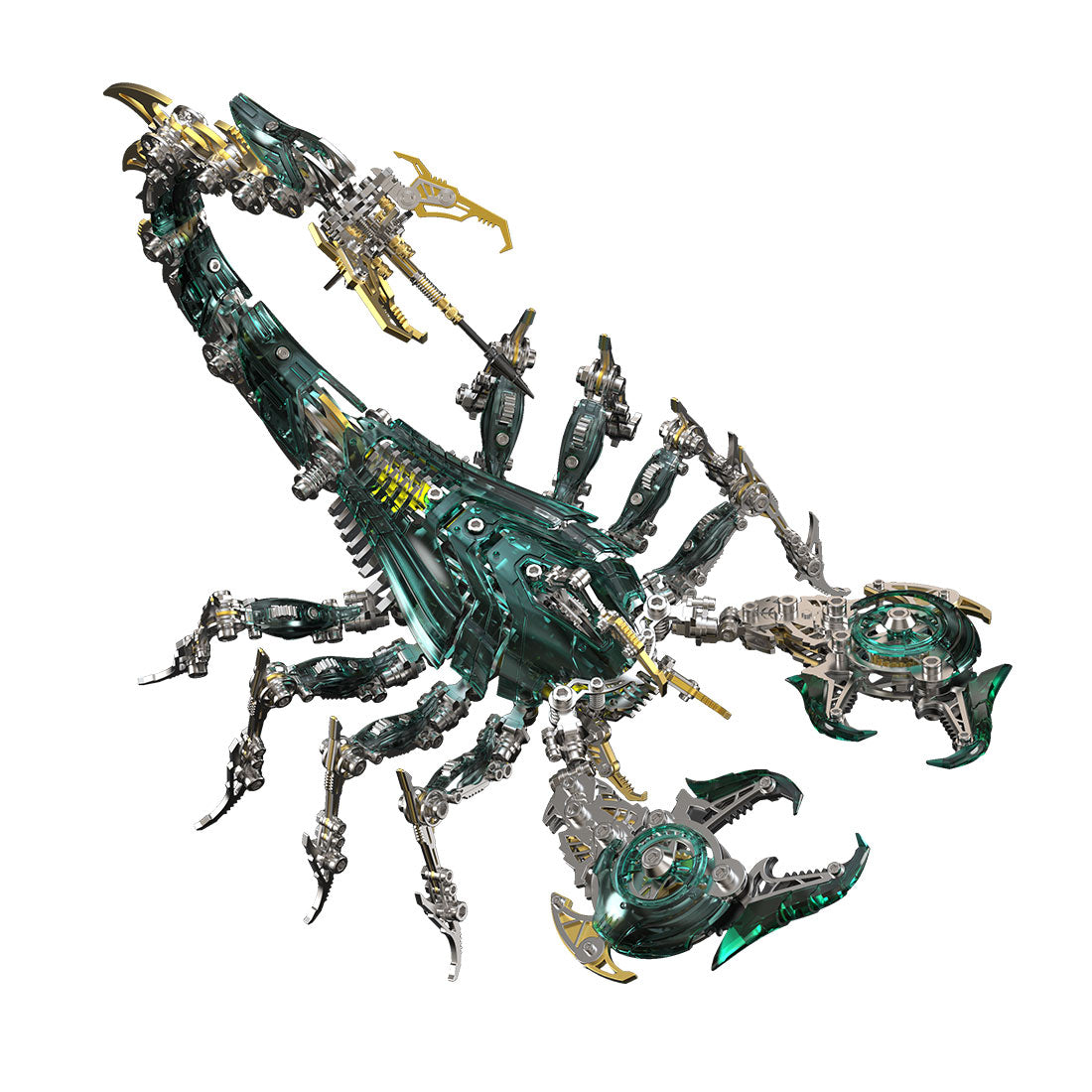 shadowstrike 3d metal-pc mechanical war scorpion model kit