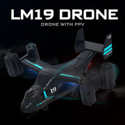 lmrc v-22 2.4g 6ch land/air dual-mode scale rc helicopter model with optical flow positioning