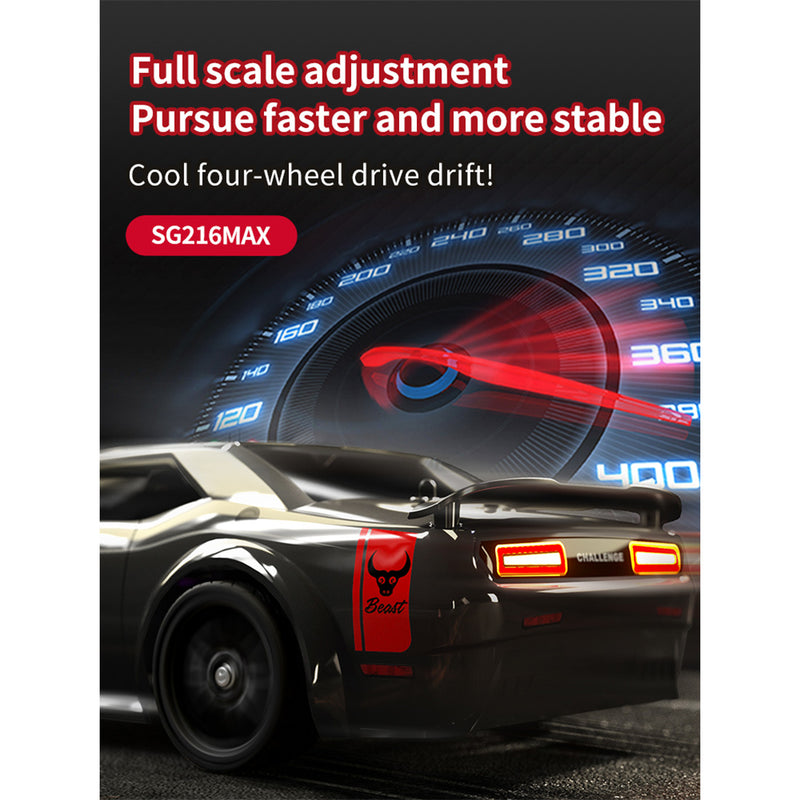 sg216 1/16 scale full-proportional 4wd high-speed rc drift car