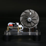 premium turbocharged brushless metal motor - high-speed aerospace engine model