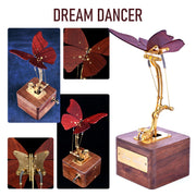 Flying Butterfly Model Kit 3D Dynamic Mechanical Crafts Kinetic Butterfly Model Kit for Kids, Teens, and Adults - EngineDIY