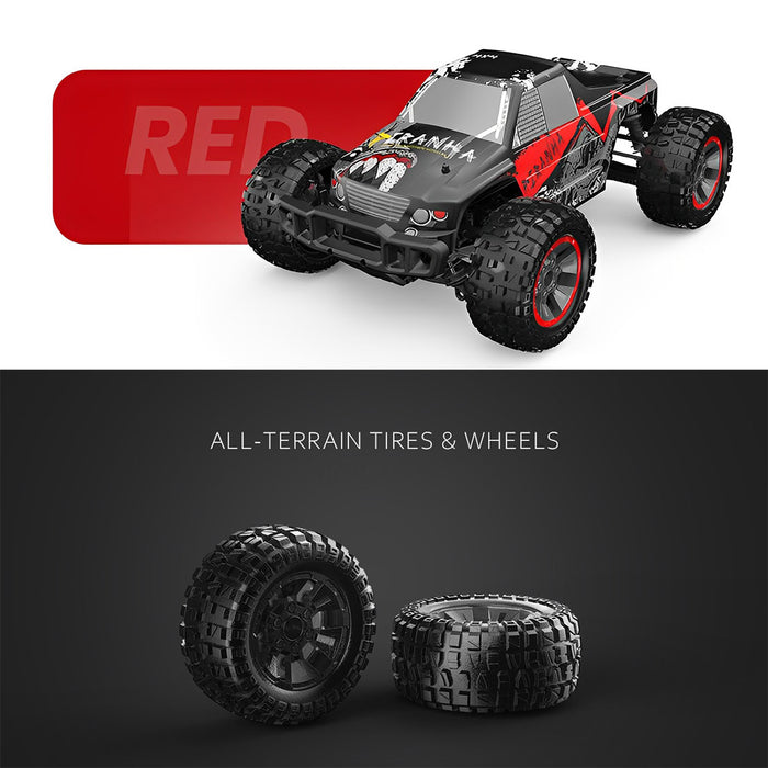 1/10 2.4G RC 4WD Brushless Off-road Pickup Truck Model 60KM/H Vehicle Toy