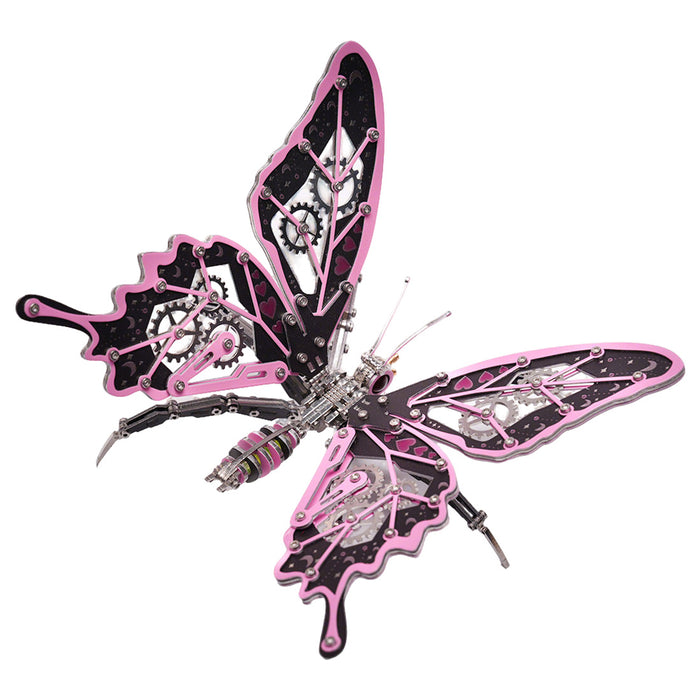 3D Steampunk Metal Mechanical Butterfly Model Kit