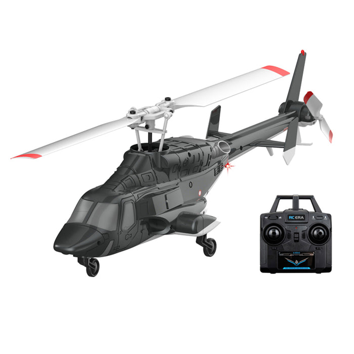 rc era a61 1/52 scale airwolf 2.4g 4ch single rotor flybarless mini rc helicopter model with optical flow altitude hold rtf