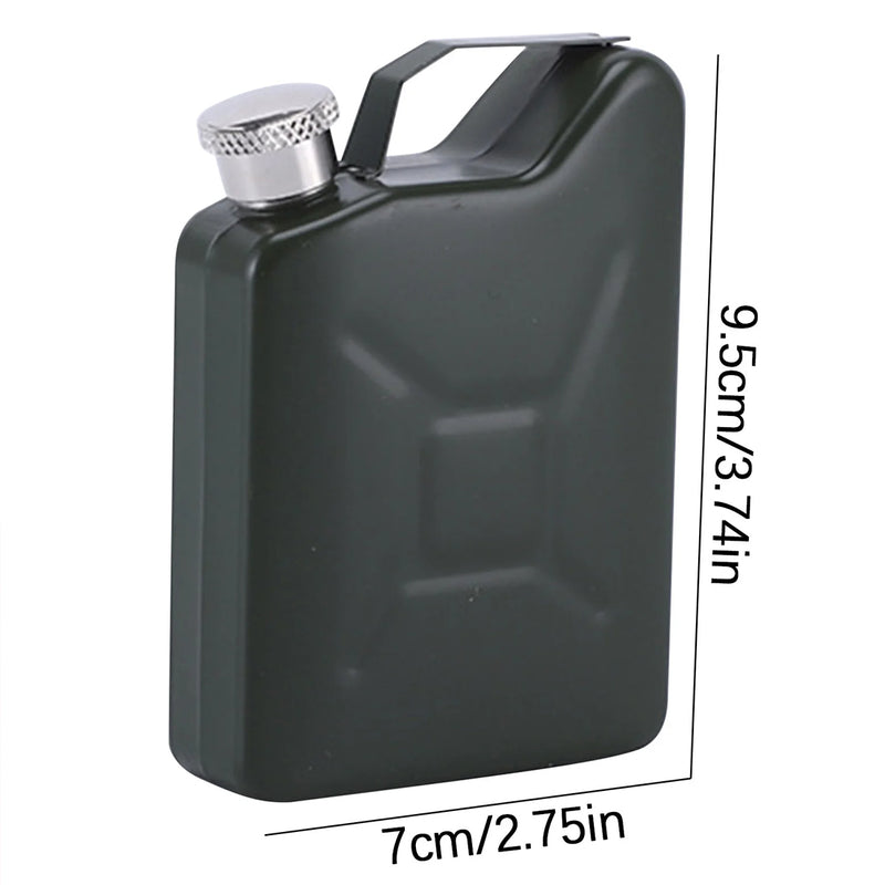 150ml Mini Portable Metal Fuel Tank For RC Models & Micro Engine