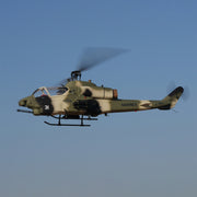 WOLFBUSH&ROBAN AH-1W Cobra 470-Class RC Helicopter-2.4G 6CH Dual-Rotor RC Military Model with GPS Positioning, Synchronized Turret & Left/Right-Hand Control RTF - EngineDIY
