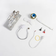 t-type single cylinder stirling engine model