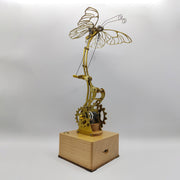 Mechanical Butterfly Dynamic 3D DIY Mechanical Metal Butterfly Model Kit for Kids, Teens, and Adults - EngineDIY