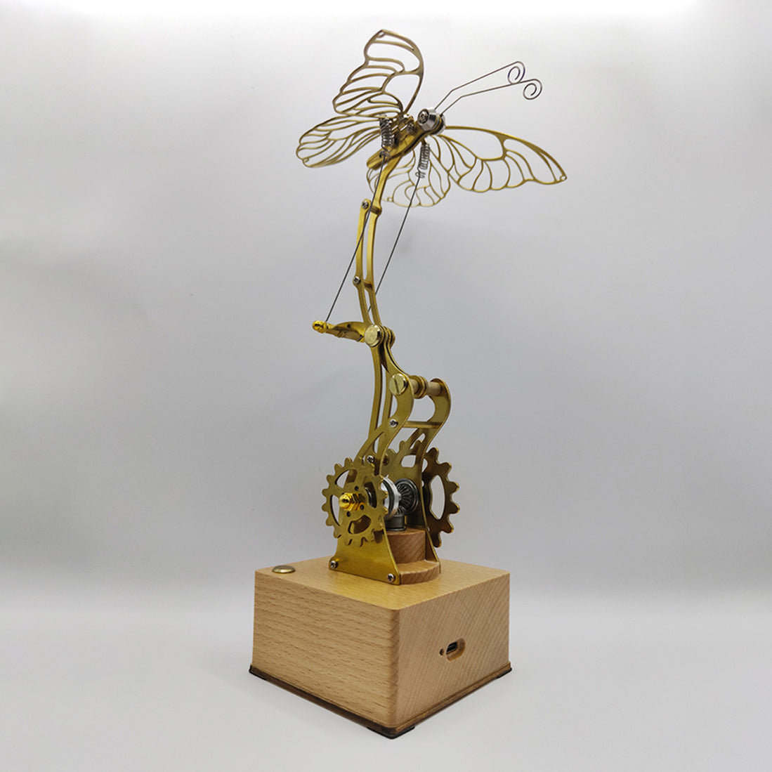 Mechanical Butterfly Dynamic 3D DIY Mechanical Metal Butterfly Model K ...