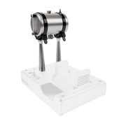 Metal Fuel Tank + Tank Stand for MUSA FV1A KW-OHV Engine Model (Silver) - EngineDIY