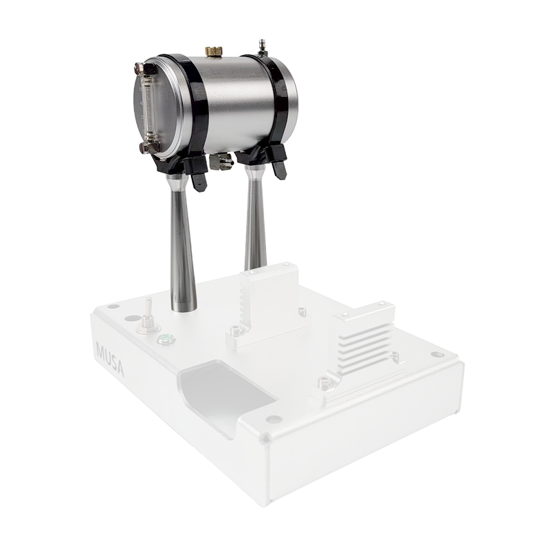 Metal Fuel Tank + Tank Stand for MUSA FV1A KW-OHV Engine Model (Silver) - EngineDIY