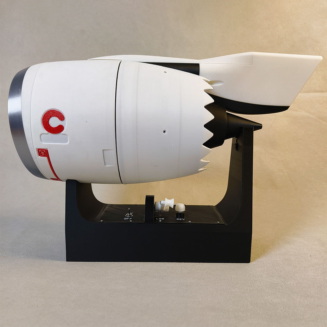 3D Printed TR900 Turbofan Engine Model that Works-Functional Rotating Aircraft Engine