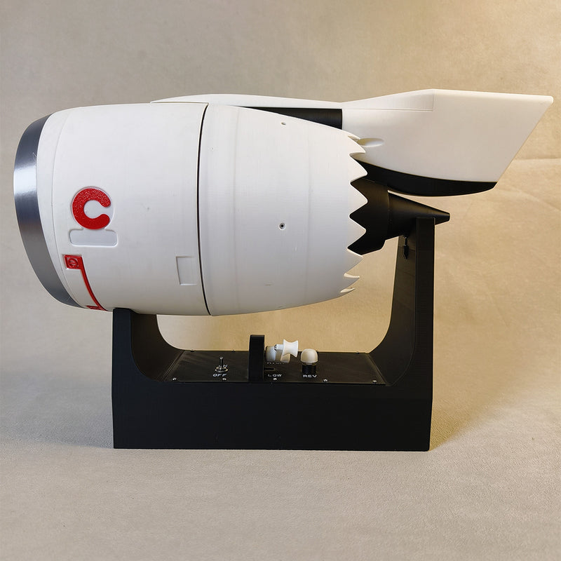 3D Printed TR900 Turbofan Engine Model that Works-Functional Rotating Aircraft Engine