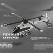 wl-k160 ec-145 160-class 2.4g 4ch 4-propeller flybarless scale rc helicopter model with adjustable left/right-hand throttle (rtf version)