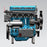 V4 Car Engine Assembly Kit Full Metal 4 Cylinder Car Engine Building Kit