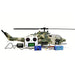 WOLFBUSH&ROBAN AH-1W Cobra 470-Class RC Helicopter-2.4G 6CH Dual-Rotor RC Military Model with GPS Positioning, Synchronized Turret & Left/Right-Hand Control RTF - EngineDIY