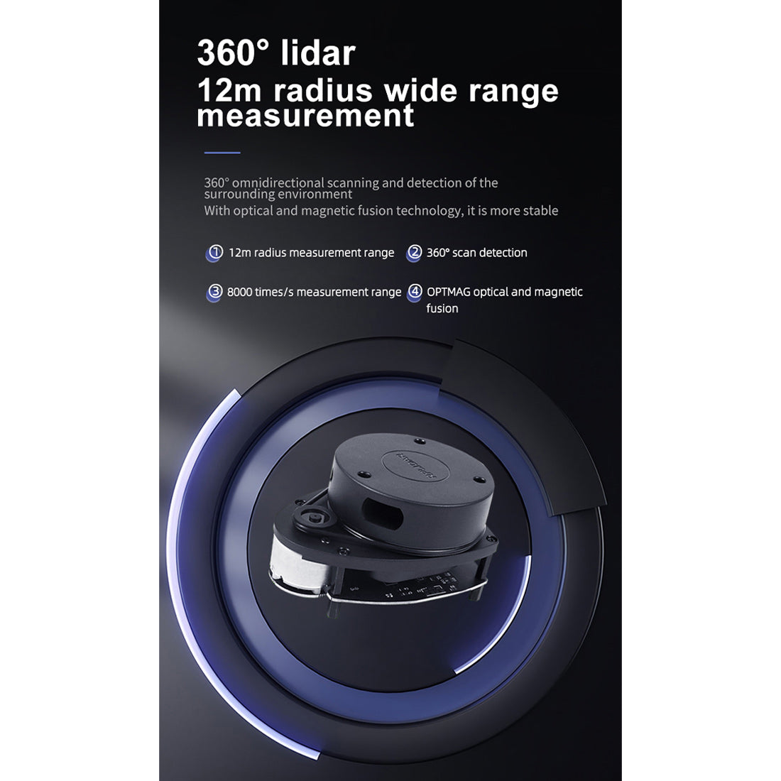 ros mecanum wheel intelligent robot car with lidar, mapping navigation & depth camera