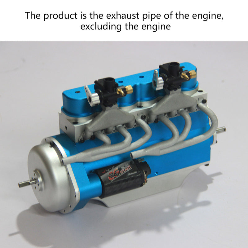 Split-Type Exhaust Pipe for HOWIN ENGINE L6-210 Engine Model - EngineDIY