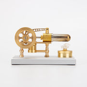 ENJOMOR Robinson Stirling Engine Mini Hot Air Stirling External Combustion Engine STEM Toy (RTR Version) - EngineDIY