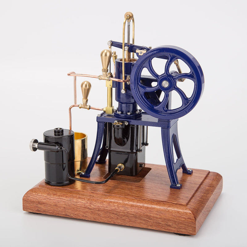 RETROL R01 1/12 Scale Hot Air Pumping Engine Model Water-cooled Stirling External Combustion Engine Mechanical Toy Set - EngineDIY