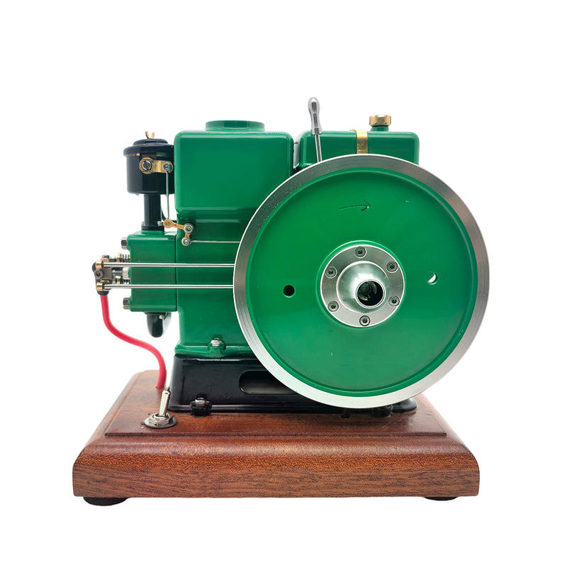retrol & okmo 916 hit and miss engine model four-stroke stationary vintage farm internal combustion gasoline engine rtr